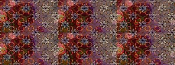 Düz Çiçek Elementleri Tasarımı. Kahverengi ve bej renkli çiçekler. Raster illüstrasyonundaki çiçek desenli çizim. Renkli Bahar Teması çizim şablonu.