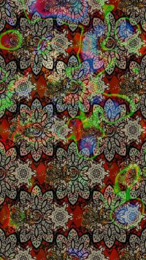 Üzerinde gri ve kahverengi renkler olan çiçek desenleri çiz. Suluboya tarzında gri ve kahverengi renkte çiçekler.