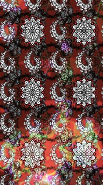 Gri ve kahverengi renkli çiçekler. Elle boyanmış suluboya resim çizimi çiçekler ve bitkiler.