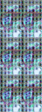 Ultraviyole kumaş deseni. Raster illüstrasyonu. Çizim kalıbı. Organik motif arkaplanı.