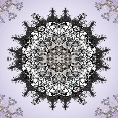 Vektör tasarım elemanı. Logo, simge, sembol, amblem, monogram çerçeve oluşturma şablonu. Doğrusal trend tarzı. Gri ve nötr renklerde resimleme deseni. Soyut lüks dekor kavramı.