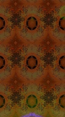 Raster illüstrasyonundaki çiçek desenli çizim. Renkli Bahar Teması eskiz kalıbı. Düz Çiçek Elementleri Tasarımı. Güzel kumaş deseni.