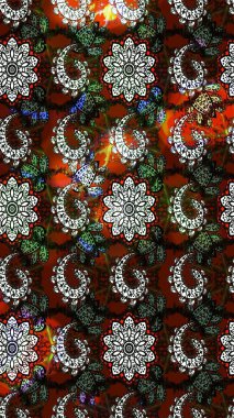 Düz Çiçek Elementleri Tasarımı. Renkli Bahar Teması eskiz kalıbı. Siyah ve kahverengi renkte çiçekler. Çiçekle çizim deseni.