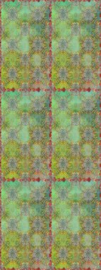 Klasik çiçek desenli. Yumuşak fayans. Yumuşak pamuk tasarımı. Sarma, tekstil ve duvar kâğıdı için kusursuz çiçek arkaplanı. Raster taze dokusu.