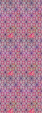 Güzel kumaş deseni. Tarafsız renklerde. Raster illüstrasyonu. Raster illüstrasyonunda çiçek deseni çizimi.