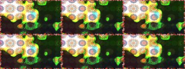 Raster illüstrasyonu. Güzel kumaş deseni. Küçük bir çiçekte eskiz deseni. Güzel çiçek arkaplanı..