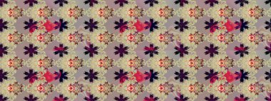 Çiçek desenli raster, bej ve gri çizgi grafik desenli soyut raster arkaplan. Modern stil dokusu.