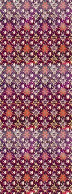 Mor renkte çiçekler olan çiçek deseni çiz. Suluboya tarzında mor renkte çiçekler.