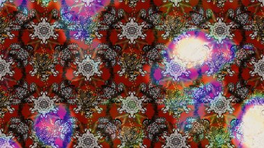 Sevimli çiçek raster deseni. Renkli Bahar Teması eskiz kalıbı. Düz Çiçek Elementleri Tasarımı. Kahverengi ve gri renkte çiçekler.