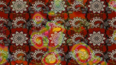 Zarif, parlak ve eskiz kahverengi ve kırmızı çiçek desenli tasarım. Sabıka baskıları, bebek kıyafetleri, duvar kâğıtları, paket kutuları vb..