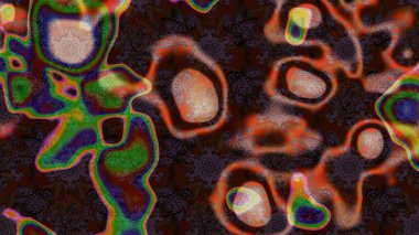 Küçük çiçekteki sevimli çiçek deseni. Kahverengi ve gri renkte çiçekler.