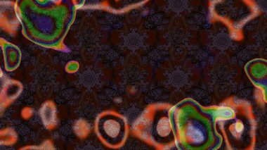 Raster illüstrasyonu. Eskiz tarzı kahverengi ve gri renklerde. Raster illüstrasyonu. El yapımı çiçek ve bitki koleksiyonu. Şirin karalamalı çiçek deseni çiz..