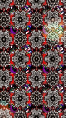 Flowers on black and neutral colors. Sketch. Raster illustration. Cute floral elements.