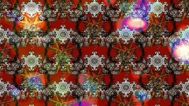 Yumuşak, bahar çiçekleri kahverengi ve gri renklerde. Raster illüstrasyonu. Raster çiçek desenli ve çiçekli..