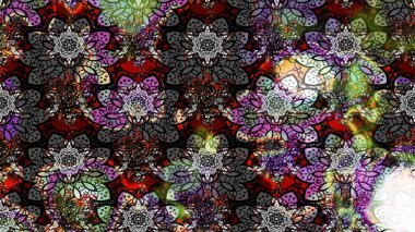 Nazik romantik baskı. Tatil havası. Bahar mevsimi. Raster güzel bir çiçek deseni çiziyor..