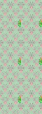 Kabile sanatı boho baskısı, klasik çiçek arkaplanı. Arkaplan dokusu, duvar kağıdı, çiçek teması, tarafsız ve gri renkler. Soyut etnik raster çizim kalıbı.