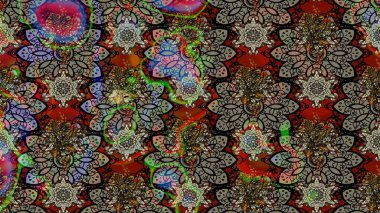 Best for wrapping paper. Spring tender design for natural cosmetics, perfume, florist shop. Raster sketch pattern with gray and brown tulip flowers. Can be used as greeting or wedding background.