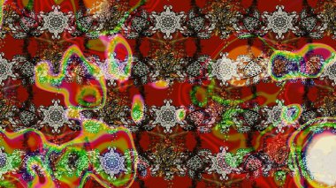 Çiçek arkaplan. Güzel kumaş deseni. Çizim raster deseni.