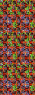 Parlak elementlerin. Çizim çiçek deseni duvar kağıdı, web sitesi arka planı, ambalaj kağıdı, davetiye, broşür, afiş veya web sitesi için kullanılabilir. El çizimi Raster illüstrasyonu.