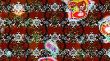 Üzerinde gri ve kırmızı renkler olan çiçek desenleri çiz. Suluboya tarzında gri ve kırmızı renkte çiçekler.