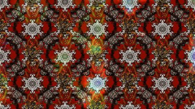 Davetiye ve kartpostal tasarımı için dekoratif çiçek unsurları. Tekstil için figür. Şirin, zarif çiçekler Raster illüstrasyonu. Poster ya da kapak için arka plan. Yapraklı çizim deseni.