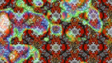 Çiçekler suluboya eskiz deseni. Raster Stili kumaş deseni.