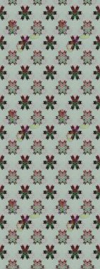 Raster düz çiçek çizim deseni. Hediye ambalaj kağıdı, tebrik kartları, posterler ve pankart tasarımı. Gri renkli çiçekler.