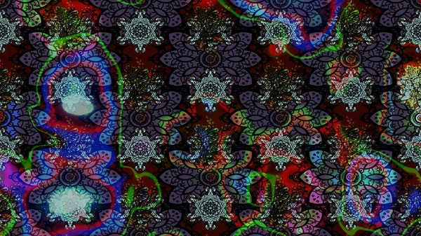 Yazdır. Düz Çiçek Elementleri Tasarımı. Güzel kumaş deseni. Renkli Yaz Temalı eskiz kalıbı. Raster çiçekli arka plan. Güzel çizim şekli..