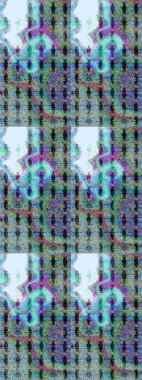 Mavi ve nötr renklerde çiçeklerle çizilmiş çiçek deseni. Suluboya tarzında mavi ve nötr renkte çiçekler.