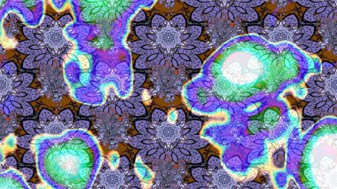 Raster illüstrasyonu. Şatafatlı bahar bahçesi dokusu. Flower eskiz arka planı. Çiçek deseni.