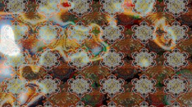 Modaya uygun kumaş deseni. Düz Çiçek Elementleri Tasarımı. Sevimli çiçek raster deseni. Renkli Yaz Teması çizim şablonu.