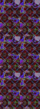 Çiçek deseni. Flower eskiz arka planı. Raster illüstrasyonu. Şatafatlı bahar bahçesi dokusu.