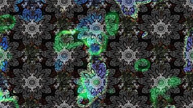 Küçük gri ve siyah çiçeklerle oldukça eski bir besin torbası deseni. Tekstil, kumaş, kapaklar, duvar kağıtları, baskı, paket, koleksiyon defteri, örgü, dekupaj için çiçek arkaplanı..