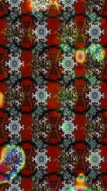 Doodle çiçekler ve dalları, otlar ve çiçekler. Elle çizilmiş. Raster resim. Güzel kumaş deseni.