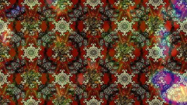 Raster illüstrasyonu. Şirin karalamalı çiçek desenli çizim. El yapımı çiçek ve bitki koleksiyonu. Raster illüstrasyonu. Eskiz stili kahverengi ve gri renklerde.