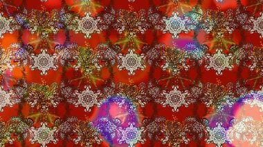 Çiçekli bahar çiçekleri. Motley illüstrasyonu. Küçük renkli çiçekler. Küçük çiçekte güzel bir desen. Moda baskıları için zarif bir şablon.