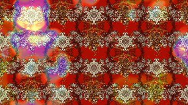 Raster suluboya çiçek deseni, narin çiçekler, kahverengi ve kırmızı çiçekler, tebrik kartı şablonu. Güzel kumaş deseni.