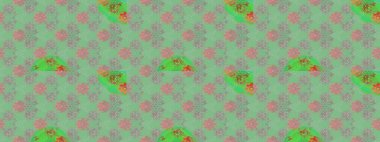 Çiçekli çiçek deseni, suluboya. Süslü kumaş deseni. Raster deseni.