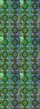 Düz elle çizilmiş klasik koleksiyon. Raster altın pürüzsüz desen. Arkaplan, kumaş, altın duvar kağıdı. Yeşil ve mavi renklerde altın desenli altın elementler.