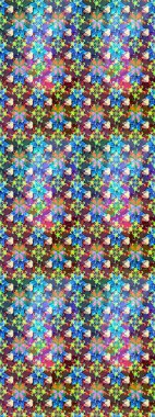 Simple cute pattern in small-scale flowers. Raster illustration. Floral sketch background for textile or book covers, manufacturing, wallpapers, print, gift wrap and scrapbooking.