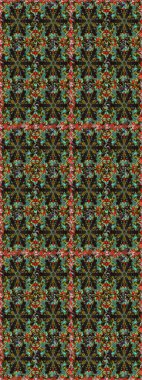 Kahverengi ve gri renklerde altın elementlerle kusursuz desen. Klasik klasik klasik arka plan. Klasik raster sarısı, kusursuz desen. Geleneksel oryantasyon süsü.