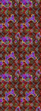 Raster şirin suluboya çiçek desenleri çiziyor. Büyük bir çiçek boyası seti. Kartlar, davetiyeler, tarih kartları ve daha fazlası için kullanılabilir.