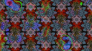 Sketch pattern with cute flowers and leaves on neutral and black colors, watercolor floral pattern, tileable for wallpaper, card or fabric. Raster illustration.