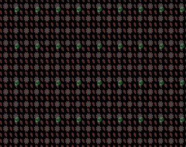 Tekstil, kumaş, ambalaj, hatıra defteri için hoş bir çiçek arkaplanı. Elle çizilmiş çiçek desenli Raster çizimi. Siyah ve gri arka planda. Çocuksu tasarım.