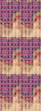 Bej ve pembe renklerde bahar çiçekleri. Raster illüstrasyonu. Yaprak ve çiçeklerin suluboya resimleri, bej ve pembe renkler üzerine çizimler..