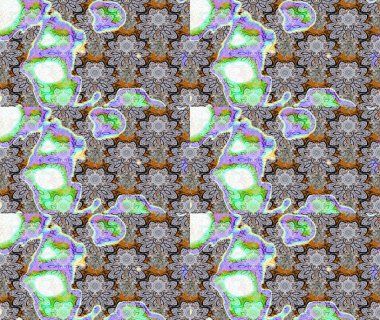 Gri renkli şirin çiçekler. Küçük çiçekli basit bir çiçek çizimi. Raster illüstrasyonu. Moda baskısı, albüm, ambalaj kağıdı, duvar kağıdı için zarif dekoratif süslemeler..