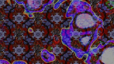 Çiçekli el çizimi çizimi deseni. Modern gelişim kahverengi ve menekşe arkaplan duvar kağıdı illüstrasyonlu klasik çizgi çizgisi, desenli desenli çiçekler, çiçekli süsler.