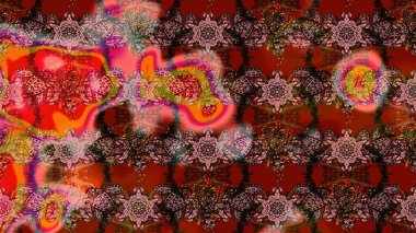 Ev dekoru. Paisley el çizimi elementler. Fantezi çiçekli eskiz deseni, doğal duvar kağıdı, çiçek desenli kıvrımlı illüstrasyon.