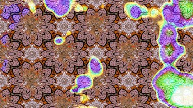 Raster illüstrasyonu. Taslak desenli, modaya uygun kumaş deseni. Renkli Bahar Teması eskiz kalıbı. Şirin çiçek elementleri. Düz Çiçek Elementleri Tasarımı.