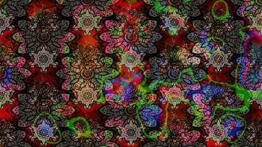 Raster illüstrasyonu. Hoş bir çiçek geçmişi var. Güzel kumaş deseni. Küçük çiçekte çizim deseni.